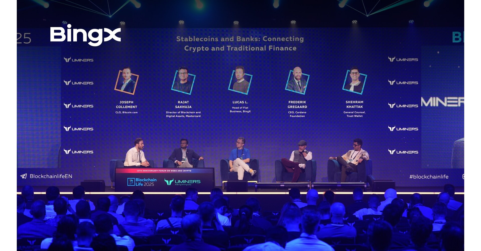 BingX Bridges TradFi and Web3 at Blockchain Life 2025, Celebrates Top Industry Recognition BingX Bridges TradFi and Web3 at Blockchain Life 2025, Celebrates Top Industry Recognition