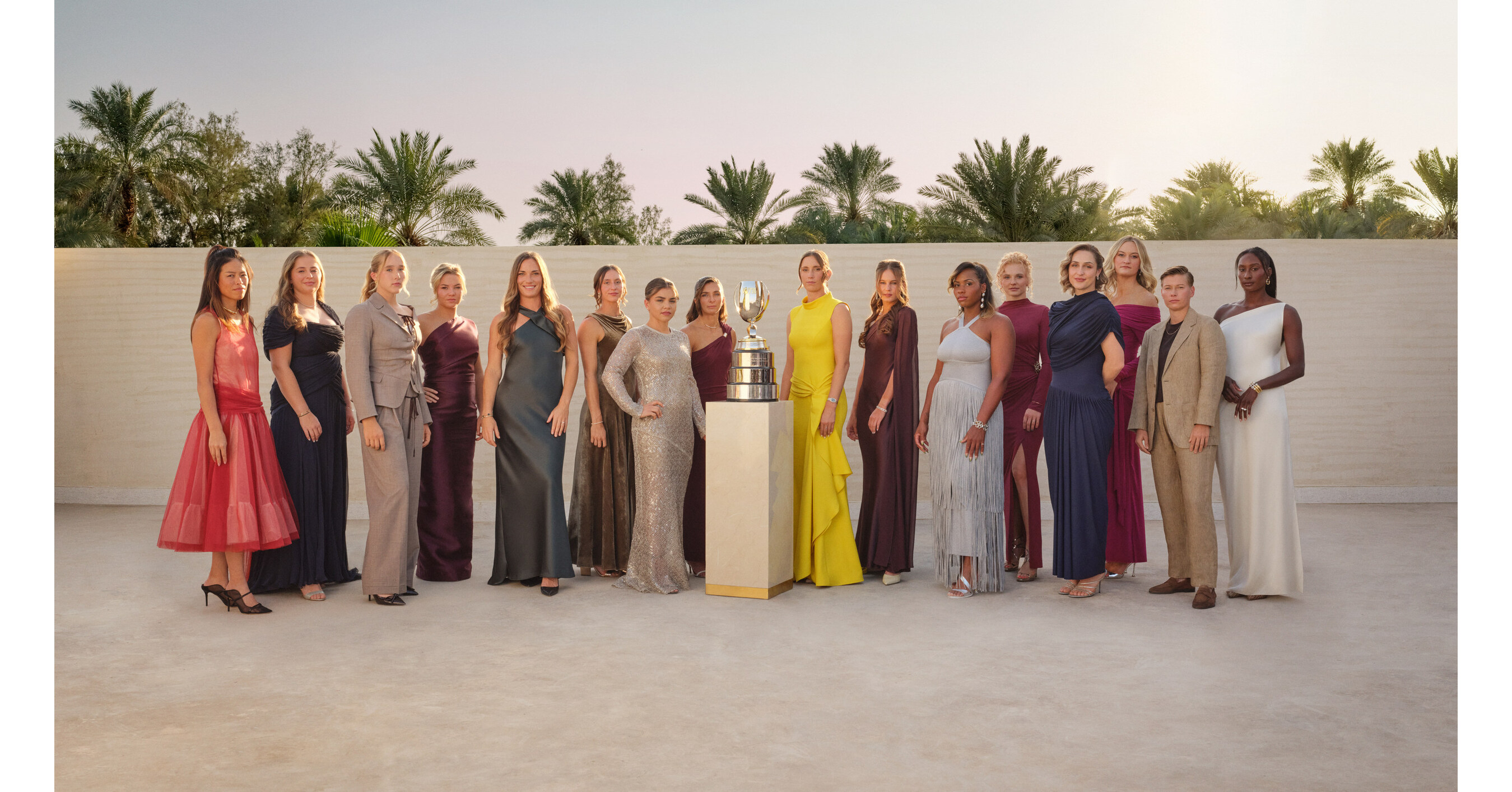 WOMEN'S TENNIS ASSOCIATION CELEBRATES GLOBAL STYLE AND CULTURE WITH ICONIC  2025 WTA FINALS PORTRAITS