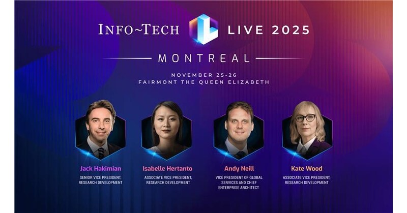 Cybersecurity, Enterprise Architecture, and IT Strategy Take Center Stage as Info-Tech LIVE 2025 in Montreal Expands Speaker Lineup Cybersecurity, Enterprise Architecture, and IT Strategy Take Center Stage as Info-Tech LIVE 2025 in Montreal Expands Speaker Lineup