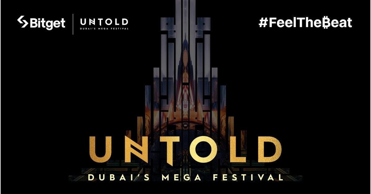 Bitget Lights Up UNTOLD Dubai with Immersive LED Tower and Global Fan Experience
