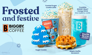The Sweetest Season: BIGGBY® COFFEE Rings in the Holidays With Cookie-Themed Drinks and the Return of Peppermint Favorites