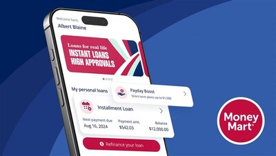 Money Mart Unveils New and Improved App to Better Serve Canadians Ahead of the Holidays (CNW Group/National Money Mart Company) Money Mart Unveils New and Improved App to Better Serve Canadians Ahead of the Holidays (CNW Group/National Money Mart Company)
