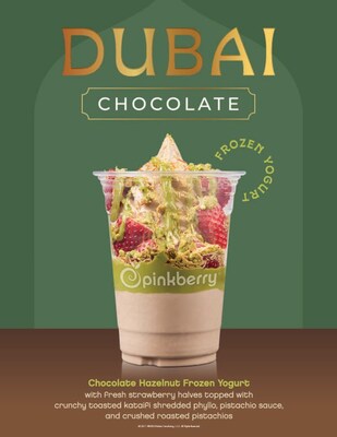 Pinkberry Now Serving Dubai Chocolate Build for Limited Time in Stores Nationwide Pinkberry Now Serving Dubai Chocolate Build for Limited Time in Stores Nationwide