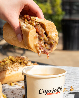 Throughout November, Capriotti’s locations nationwide will donate sandwich trays to local shelters in recognition of National Homelessness Awareness Month. Learn more about CapsGiving or get involved by visiting capriottis.com/capsgiving.