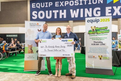 “It’s incredible that 13 lucky dogs left Equip to start their new lives with people who have a soft spot for the green industry and dogs in need,” said Kris Kiser, President and CEO of the Outdoor Power Equipment Institute (OPEI) and the TurfMutt Foundation. 