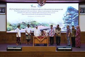 Enhancing Tourism Route Connectivity, PT Sarana Multi Infrastruktur Finances Rp2.83 Trillion to Badung Regency Government