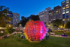 Golden Triangle's Art Ave Brings Colorful Lights to Early Nights