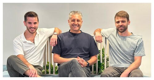 From left to right: Adam Gold – CEO of Kypso, Shimon Hason – CEO of Incredibuild, Tomer Ezer – CTO of Kypso