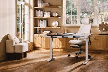 A breathing desk that is designed to inspire subtle movement throughout your day, Ripple encourages wellness through its gentle motion.