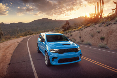 Dodge is leveraging its storied muscle car history and legacy of bold, high-impact paint colors by bringing back vintage B5 Blue to the entire 2026 Dodge Durango lineup,
