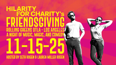 HFC's Star-Studded "Friendsgiving" Fundraiser taking place November 15, 2025.