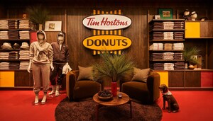 First-of-its-kind Tim Hortons pop-up merch store is now open at the CF Toronto Eaton Centre through to the end of the holiday shopping season