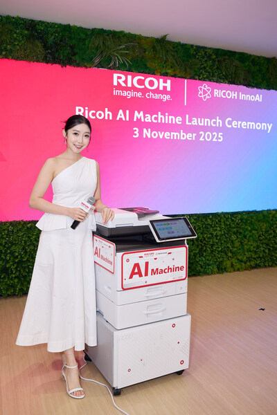 理光隆重推出全新「Ricoh AI文件處理器」，結合多功能打印機（MFP）及創新 InnoAI Linker 技術，現場同步展示 InnoAI Hub 知識管理平台。AI文件處理器並可一鍵連接至 InnoAI Hub，協助企業實現數碼轉型，開啟智能文件新時代。