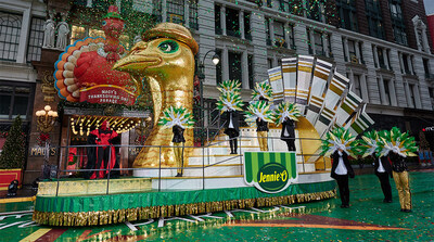 For its sixth consecutive year, the Jennie-O Big Turkey Spectacular float will entertain Macy’s Thanksgiving Day Parade® attendees and millions of viewers nationwide on the morning of Thursday, Nov. 27.