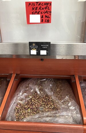 Mise à jour - Avis de ne pas consommer de pistaches vendues en vrac par l'entreprise Roi des noix inc.