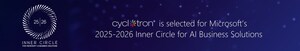 Cyclotron Selected for Microsoft's 2025-2026 Inner Circle for AI Business Solutions