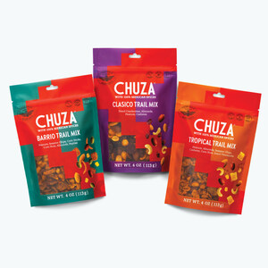 CHUZA Launches Bold New Trail Mixes at Whole Foods Market