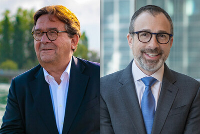 L to R: Yves Perreard, Founder and CEO of PPI and Joe Hoffman, CEO of Mesirow Currency L to R: Yves Perreard, Founder and CEO of PPI and Joe Hoffman, CEO of Mesirow Currency