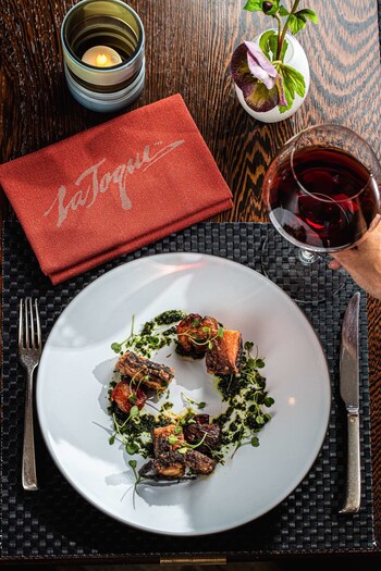 La Toque is the signature restaurant of Chef Ken Frank, located in downtown Napa at the Westin Verasa. Photo by Ryan Carpenter