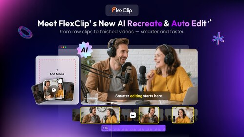 FlexClip Debuts AI Video Editing Breakthroughs That Cut Production Time to Minutes FlexClip Debuts AI Video Editing Breakthroughs That Cut Production Time to Minutes