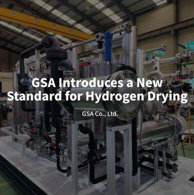GSA Introduces a New Standard for Hydrogen Drying -- Palladium-catalyst hydrogen dryer delivers higher purity and efficiency for next-generation hydrogen applications --