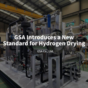 GSA Introduces a New Standard for Hydrogen Drying -- Palladium-catalyst hydrogen dryer delivers higher purity and efficiency for next-generation hydrogen applications --