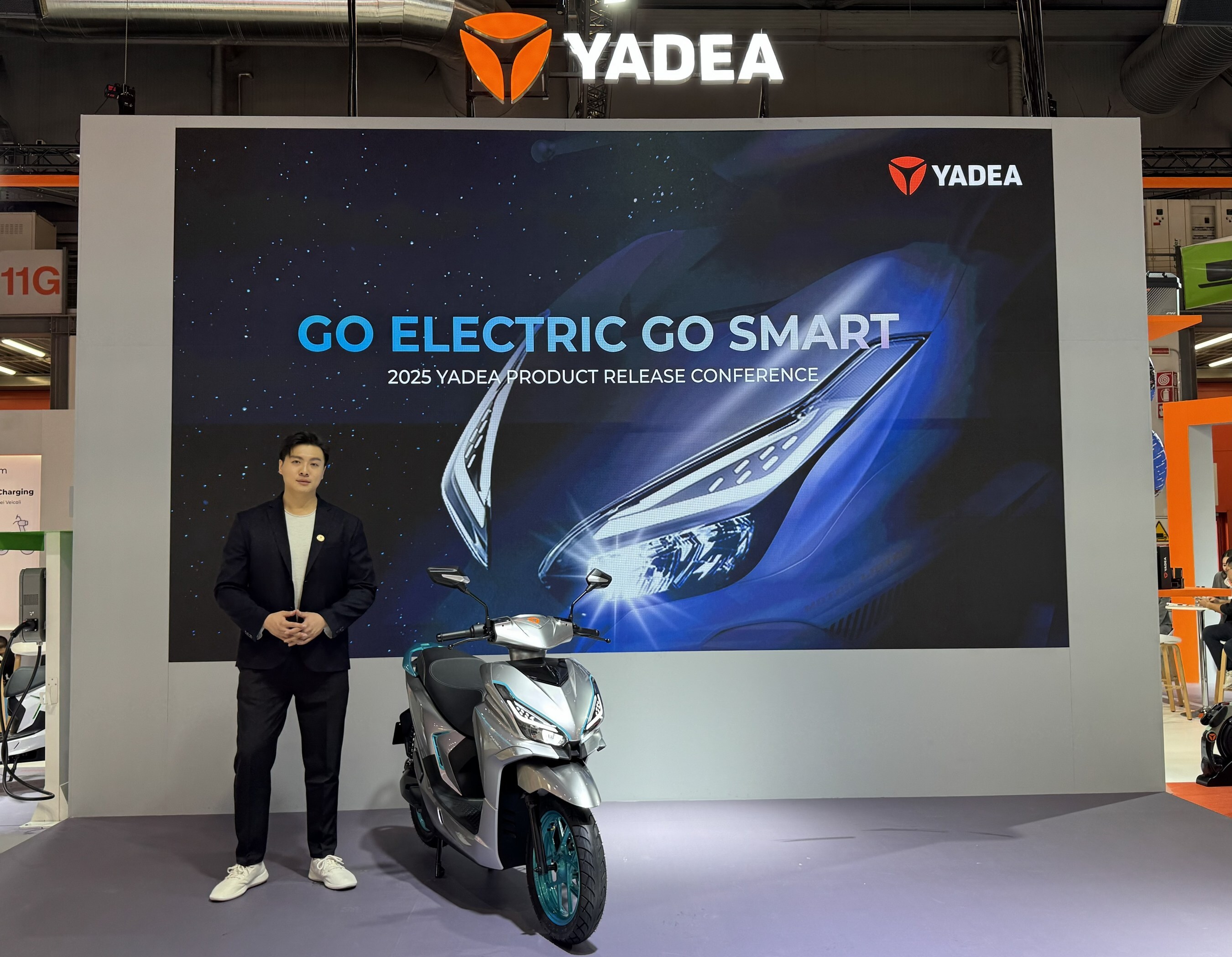 Yadea Shines at EICMA 2025 with New Yadea Velax and Full-Scenario Charging Ecosystem