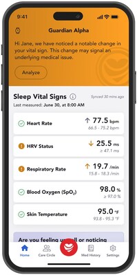 US Healthcare Tech Firm Launches AI-Powered Early Detection Application that Transforms Wearable Devices into Life-Saving Tool Providing Peace of <em>Mind</em>