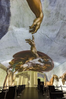 The Sistine Chapel Experience is a collaboration between the Vatican Museums, Scripta Maneant, and Sistine Chapel Exhibits, LLC – a team of Texas-based founders working in partnership with Italy’s leading art publishers. The Sistine Chapel Experience is a collaboration between the Vatican Museums, Scripta Maneant, and Sistine Chapel Exhibits, LLC – a team of Texas-based founders working in partnership with Italy’s leading art publishers.