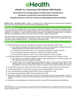 eHealth, Inc. Announces Third Quarter 2025 Results