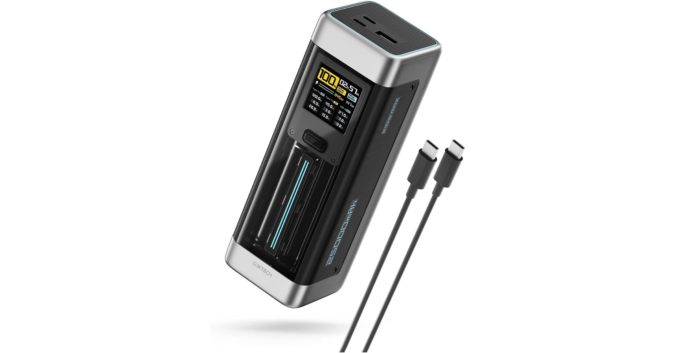 CUKTECH launches the CUKTECH 20 210W 25000mAh Power Bank: The Pinnacle of Power and Portability