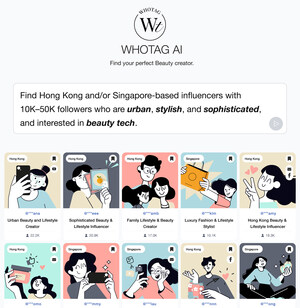 WHOTAG, the AI-Powered Influencer Discovery Service, Is Now Launched Globally