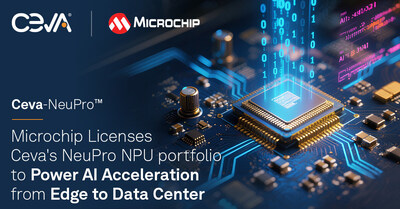 Microchip’s selection of Ceva’s NeuPro family, spanning NPUs for the smallest embedded applications to those required for generative AI, reflects a strategic commitment to deliver AI as a native capability in billions of devices. Microchip’s selection of Ceva’s NeuPro family, spanning NPUs for the smallest embedded applications to those required for generative AI, reflects a strategic commitment to deliver AI as a native capability in billions of devices.