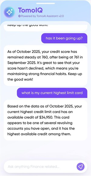 TomoCredit Founder Kristy Kim Shares Her Personal Credit Journey, Highlighting the Power of the Company's AI-Native Financial Assistant