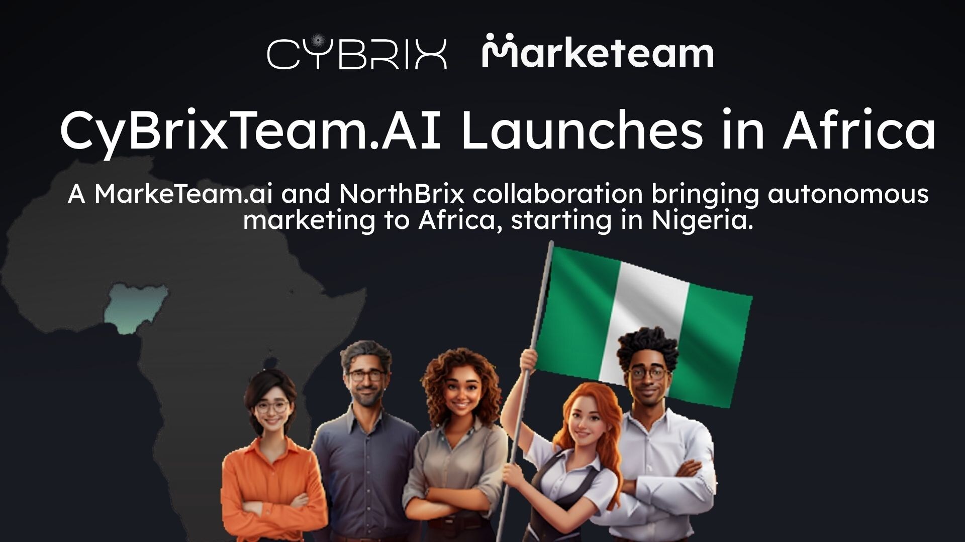 MarkeTeam.ai and NorthBrix Sign Strategic Collaboration to Launch CyBrixTeam.AI Across Africa