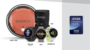 Garmin wins five CES 2026 Innovation Awards
