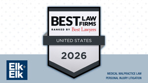 Elk + Elk Earns Tier 1 Ranking in the 2026 Best Law Firms Awards