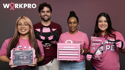 WORKPRO Tools is honored to partner with the National Breast Cancer Foundation, Inc.® (NBCF). Since October 2020, the Pink Tools for HOPE line – featuring over 90 pink tools – has been dedicated to raising awareness and supporting NBCF’s mission.