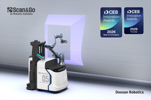 Doosan Robotics Wins Two CES Innovation Awards® 2026 Including "Best of Innovation" in AI Category