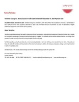 Vermilion Energy Inc. Announces $0.13 CDN Cash Dividend for December 31, 2025 Payment Date