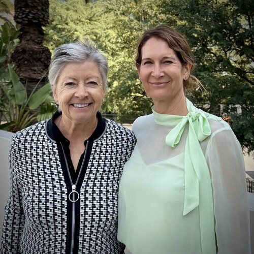 Pictured from left to right: Marika Erdely, Founder and former CEO of Green Econome and newly appointed Principal at VCA Green, with Robyn Vettraino, Principal and Director of Sustainability at VCA Green
