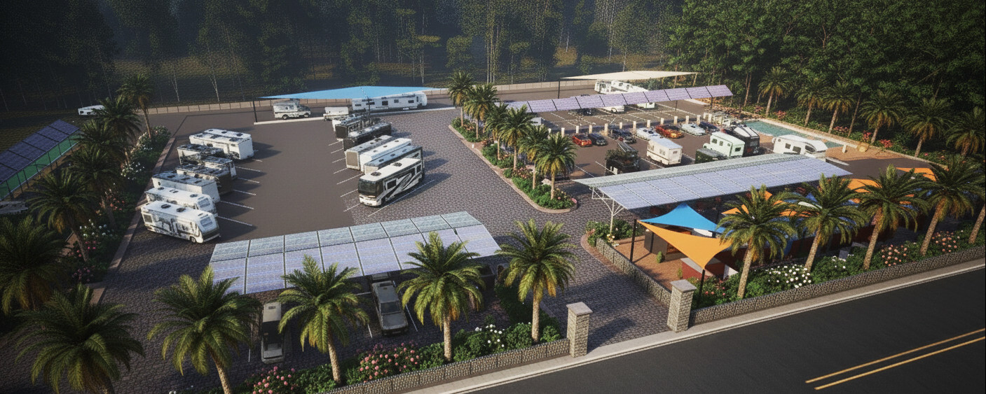 Overland Oasis launches resupply stations for RVers, digital nomads, campers and adventure motorcyclists