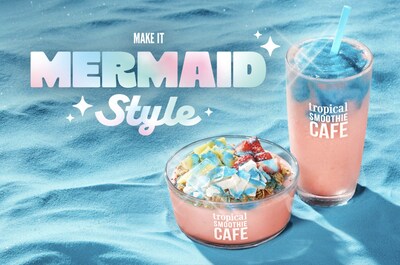 Make It Mermaid Style with Tropical Smoothie Cafe Make It Mermaid Style with Tropical Smoothie Cafe