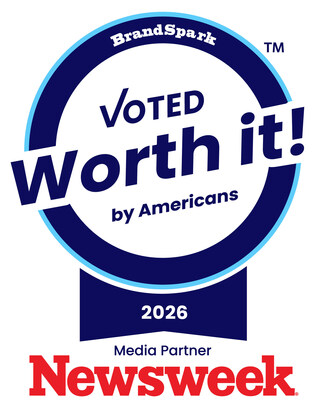 2026 Worth it! Awards Logo (CNW Group/BrandSpark International) 2026 Worth it! Awards Logo (CNW Group/BrandSpark International)