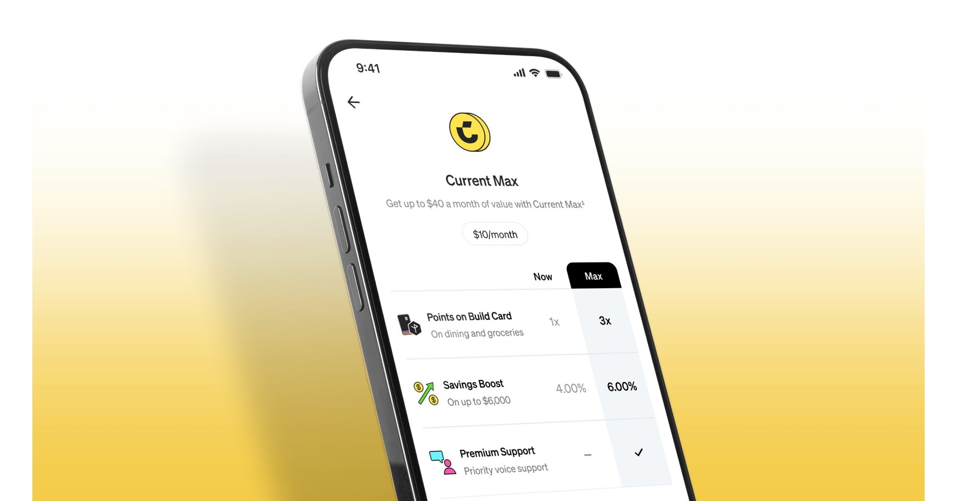 Getting more from every paycheck: Current introduces industry-leading value  for everyday Americans with Current Max