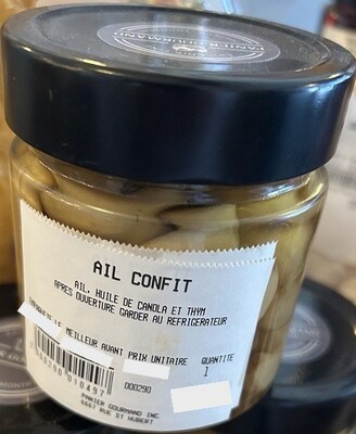 Ail confit (Groupe CNW/Ministère de l'Agriculture, des Pêcheries et de l'Alimentation) Ail confit (Groupe CNW/Ministère de l'Agriculture, des Pêcheries et de l'Alimentation)