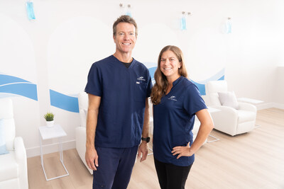 Dr. Brett Florie, Founder and Chief Medical Officer, and Michelle Mendoza, Chief Executive Officer. Dr. Brett Florie, Founder and Chief Medical Officer, and Michelle Mendoza, Chief Executive Officer.