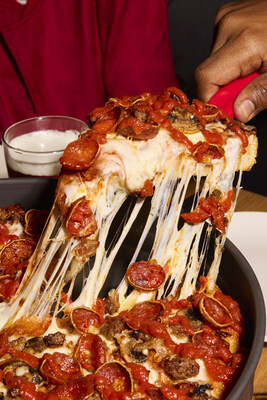 BJ's Restaurant & Brewhouse unveils its reimagined deep dish pizza featuring enhanced dough, premium toppings, and flavor profiles inspired by iconic pizza styles from New York, Chicago, and Detroit. For more information, visit bjsrestaurants.com.