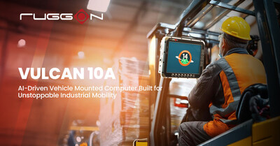 RuggON Launches VULCAN 10A: AI-Enhanced Rugged Vehicle Mounted Computer Built for Always-On Industrial Mobility