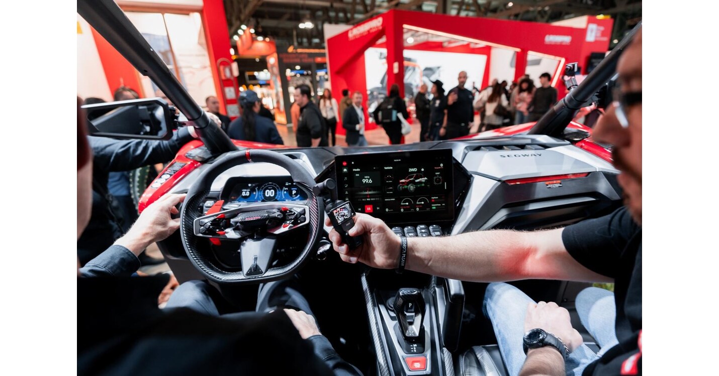 Segway Powersports расширяет границы езды по бездорожью на EICMA 2025